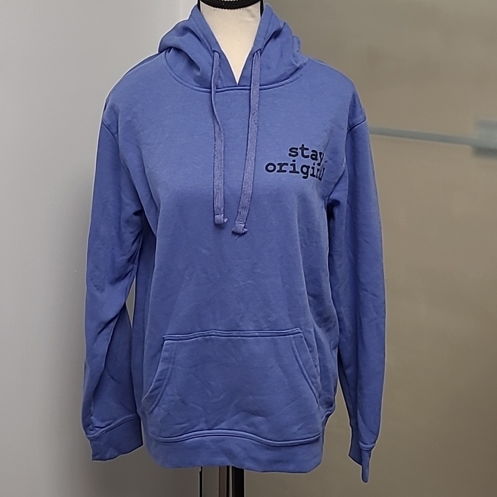 Mountain Ridge Size S Purple "Stay Original" Hoodie